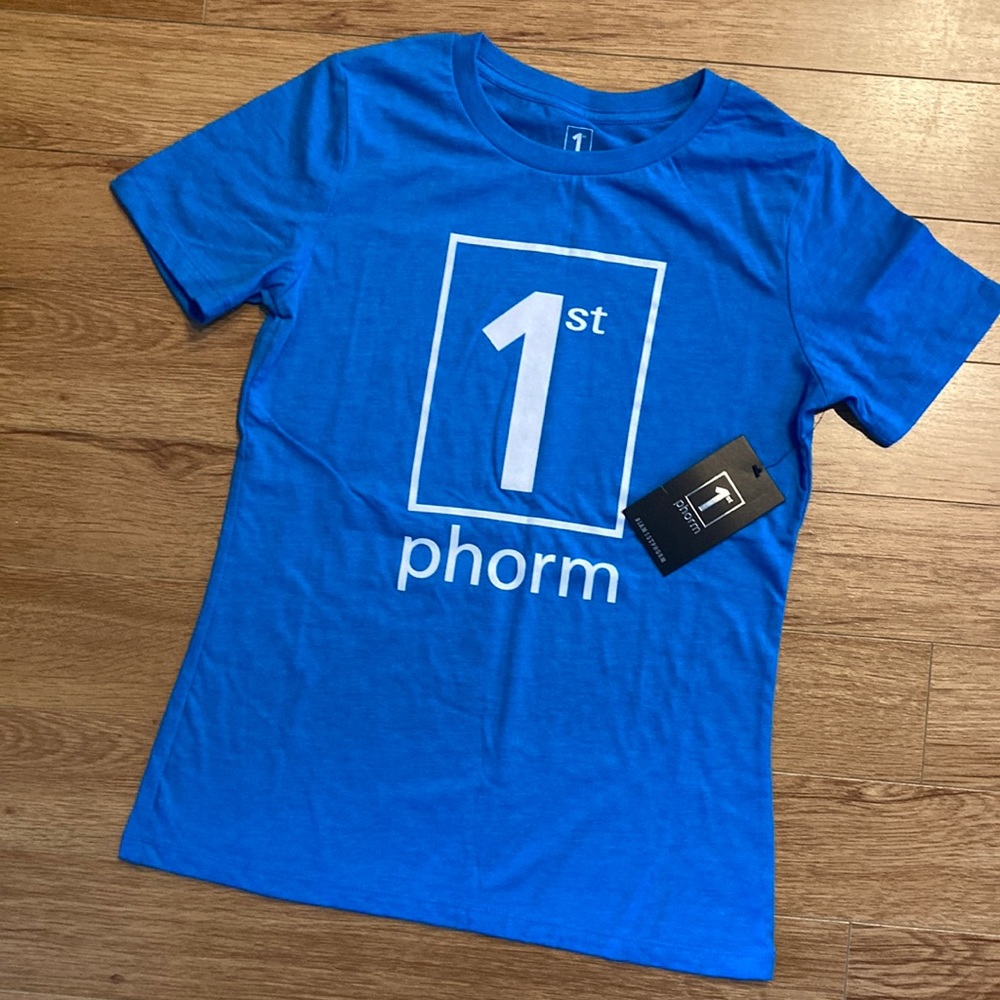 Blue 1st Phorm T-Shirt.
